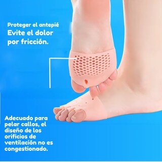Foto 8 | Foto 8 | Separador Corrector Hallux Valgus Dedos Pies Silicon 1 Par