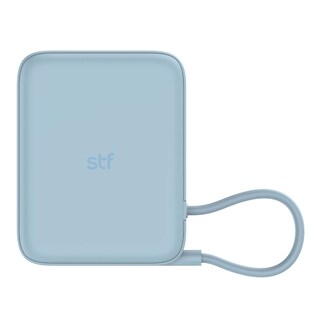 Foto 2 | Foto 2 | Batería Power Bank Portátil Stf 10 000 Mah 20w Pd Cable Tipo C Integrado Color Azul