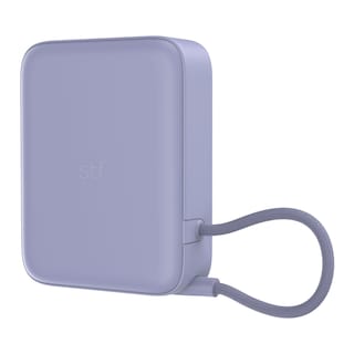 Foto 3 | Foto 3 | Batería Power Bank Portátil Stf 10 000 Mah 20w Pd Cable Tipo C Integrado Color Lila