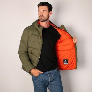 Foto 4 | Foto 4 | Chamarra Capitonada Para Hombre Con Bolsillos Greenlander Verde