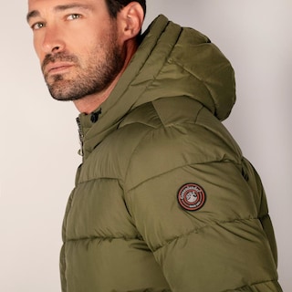 Foto 6 | Foto 6 | Chamarra Capitonada Para Hombre Con Bolsillos Greenlander Verde