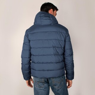 Foto 8 | Foto 8 | Chamarra Capitonada Para Hombre Con Bolsillos Greenlander Azul Marino