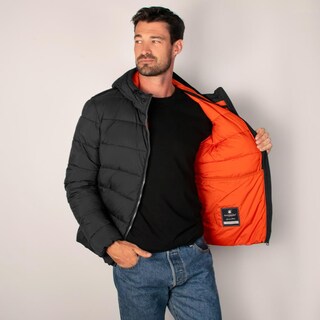 Foto 4 | Foto 4 | Chamarra Capitonada Para Hombre Con Bolsillos Greenlander Negro