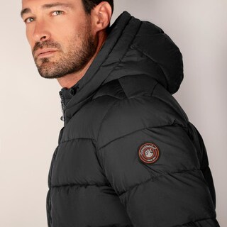 Foto 6 | Foto 6 | Chamarra Capitonada Para Hombre Con Bolsillos Greenlander Negro