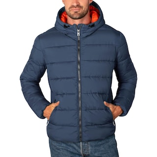 Foto 2 | Foto 2 | Chamarra Capitonada Para Hombre Con Bolsillos Greenlander Azul Marino