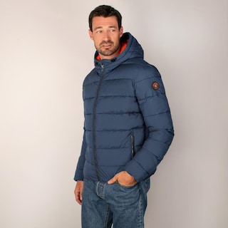 Foto 5 | Foto 5 | Chamarra Capitonada Para Hombre Con Bolsillos Greenlander Azul Marino