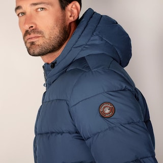 Foto 6 | Foto 6 | Chamarra Capitonada Para Hombre Con Bolsillos Greenlander Azul Marino