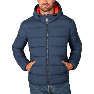 Foto 2 | Foto 2 | Chamarra Capitonada Para Hombre Con Bolsillos Greenlander Azul Marino