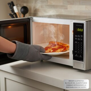 Foto 5 | Foto 5 | Combo Microondas Panasonic Nn-sb656bruh De 36 Litros (1.3ft³ / 1100w) Color: Gris + Guante Cocina.