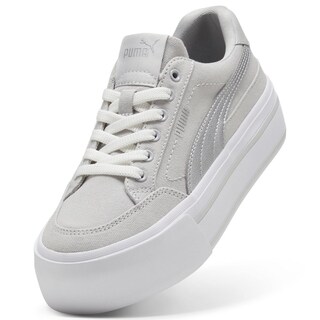 Foto 4 | Foto 4 | Tenis Puma Court Classic Vulc Fs Platform Para Mujer Beige