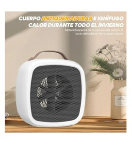 Foto 4 | Foto 4 | Mini Calefactor Portátil Color Blanco