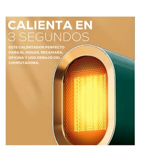 Foto 4 | Foto 4 | Calefactor Portátil Mini Color Verde