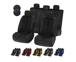 Funda Universal Para Asiento De Auto Color Negro 10 Piezas