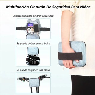Foto 3 | Foto 3 | Cinturón de Seguridad Gris para Niños