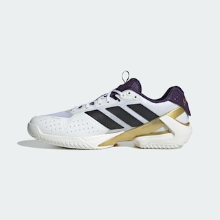 Foto 3 | Foto 3 | Calzado De Tenis Adizero Ubersonic 5 Adidas Blanco Hombre