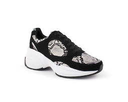 Tenis Gabriela's Color Negro Agujeta Material Animal Print 3402816