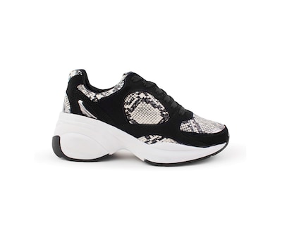 Foto 2 | Foto 2 | Tenis Gabriela's Color Negro Agujeta Material Animal Print 3402816