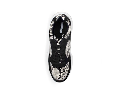 Foto 3 | Foto 3 | Tenis Gabriela's Color Negro Agujeta Material Animal Print 3402816