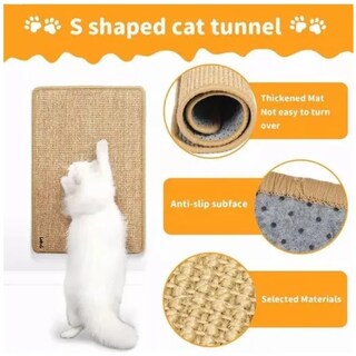 Foto 3 | Foto 3 | Alfombrilla Lab.g Rascadora Para Gatos 23.6 X 15.7 Plg Café