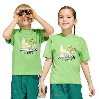 Foto 1 | Foto 1 | Playera Terrex Adidas Minecraft Adidas Verde Niños