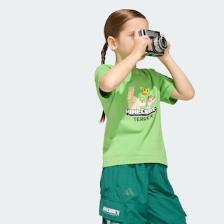 Foto 5 | Foto 5 | Playera Terrex Adidas Minecraft Adidas Verde Niños