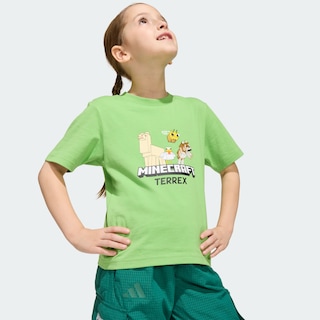 Foto 7 | Foto 7 | Playera Terrex Adidas Minecraft Adidas Verde Niños