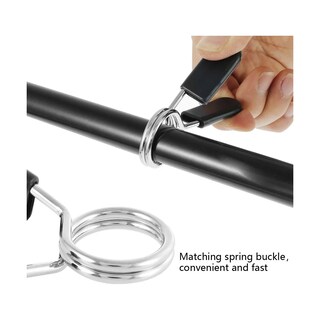 Foto 3 | Foto 3 | 8 Piezas 1'' Topes Para Barras/seguros Barra Olimpica Eo Safe Imports Esi-22897 Negro