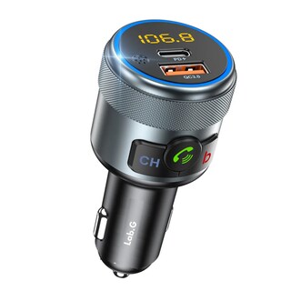 Foto 1 | Foto 1 | Transmisor Lab.g Fm Bluetooth 5 Carga Rápida Qc3 Manos Libres Auto Negro