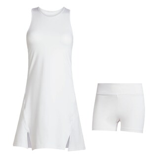 Foto 2 | Foto 2 | Vestido De Tenis Club Climacool Adidas Blanco Mujer