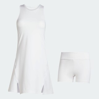 Foto 8 | Foto 8 | Vestido De Tenis Club Climacool Adidas Blanco Mujer