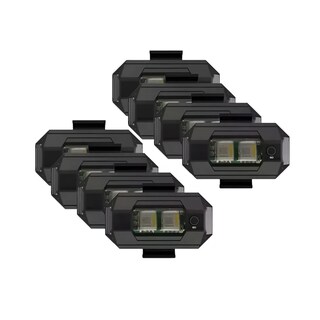 Foto 1 | Foto 1 | Juego De 8pzs Luz Led Con 7 Colores Eo Safe Imports Esi-22807 Negro