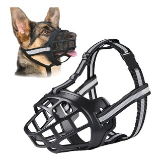 Foto 4 | Foto 4 | Bozal Para Perro Resistente Grueso Polímero Reflectante Ajustable 3 Eo Safe Imports Esi-22922 Negro