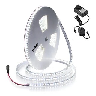 Foto 1 | Foto 1 | Tira De Luces Belug Led Blancas Regulador 10m 1200led Para Hogar Blanco