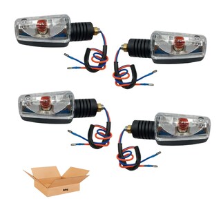 Foto 1 | Foto 1 | Jgo 4 Direccionales Belug Yamaha Ybr Ft125 Italika Honda 125 150 Negro