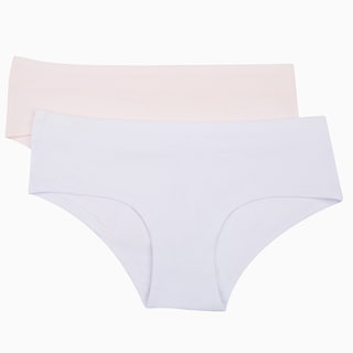 Foto 1 | Foto 1 | Panty Algodon Paqx2 Lili Pink Tipo Hipster Color Blanco / Nude