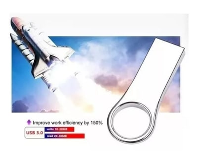 Foto 6 | Foto 6 | Memoria Usb Metálica Tipo Llavero Genérica 2 Tb Usb 3.0