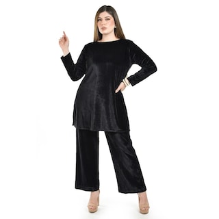 Foto 1 | Foto 1 | Blusa y Pantalón de Terciopelo Roman Fashion para Mujer