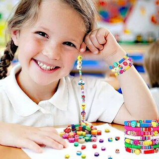 Foto 2 | Foto 2 | 990pcs De Arcilla Coloridas Xtellar Pulseras Kits Abalorios Fabricación