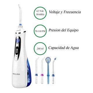 Foto 2 | Foto 2 | Irrigador Bucal Waterpik Blanco Recargable 250 Ml Modelo V400 Plus - Venta Internacional