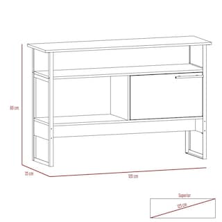 Foto 7 | Foto 7 | Mueble Auxiliar Recibidor Korina Miel Virtual Muebles