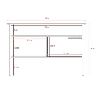 Foto 8 | Foto 8 | Mueble Auxiliar Recibidor Korina Miel Virtual Muebles