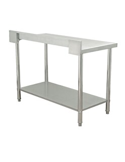 Foto 6 | Foto 6 | Mesa A Pared 120x60 Mindejal Mespar12 Acero Inoxidable A Pared