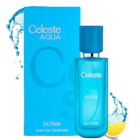 Spray Eau De Parfum Khadlaj La Fede Celeste Aqua 100 Ml - Venta Internacional.
