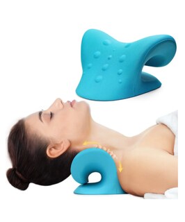 Foto 1 | Foto 1 | Almohada Quiropráctica Para Estiramiento Color Azul