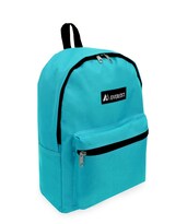 Mochila Everest Basic Turquesa 28x13x38 Cm - Venta Internacional.