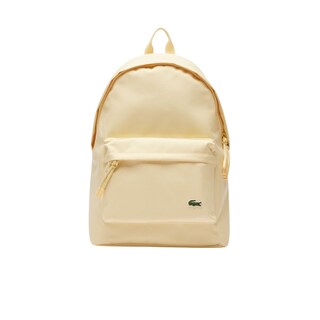 Foto 1 | Foto 1 | Mochila Lacoste Neocroc Unisex Amarilla 100% Poliéster Reciclado - Venta Internacional.