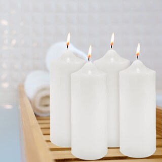 Foto 2 | Foto 2 | Pillar Candles Super Z Outlet 3 X 9 Cm Sin Perfume (paquete De 12) Color Blanco - Venta Internacional.