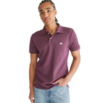 Camisa Polo Aeropostale Aero A87 Piqué Sólido Para Hombre Burdeos Oscuro - Venta Internacional.
