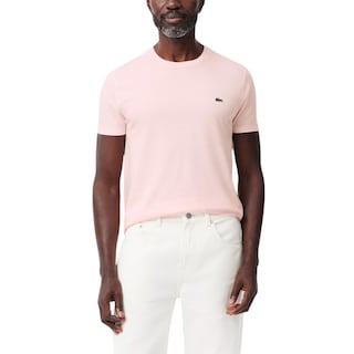 Foto 1 | Foto 1 | Camiseta Lacoste Para Hombre Cuello Redondo Manga Corta Ajuste Regular - Venta Internacional.
