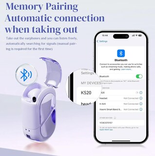 Foto 4 | Foto 4 | Audífonos Bluetooth Xtellar In-ear Mini Corazón Audífonos Con Micrófono